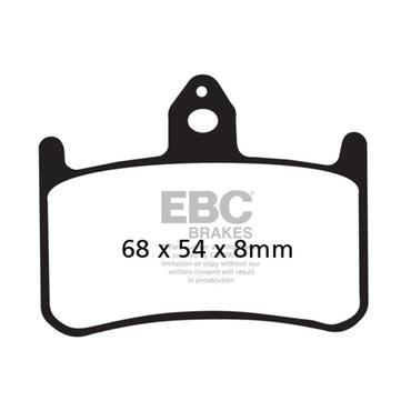 EBC organiske bremseklodser