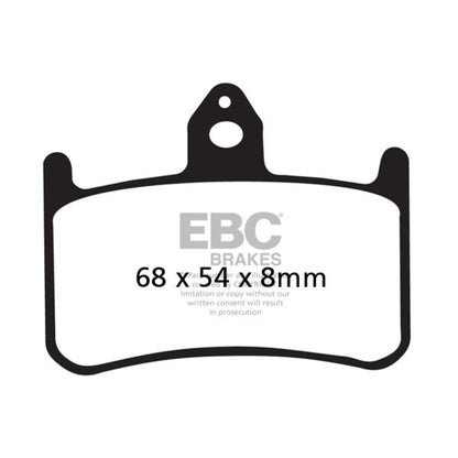 EBC organiske bremseklodser
