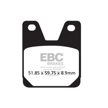 EBC organiske bremseklodser