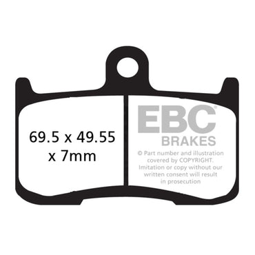 EBC Double-H sinterbremseklodser