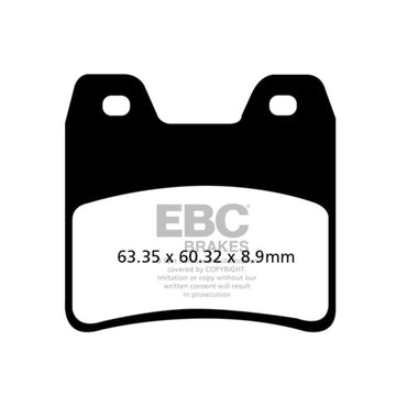 EBC organiske bremseklodser