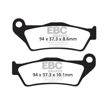 EBC V-Pads semi-sintrede bremseklodser