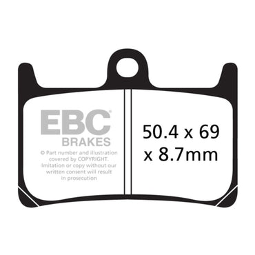 EBC Double-H sinterbremseklodser