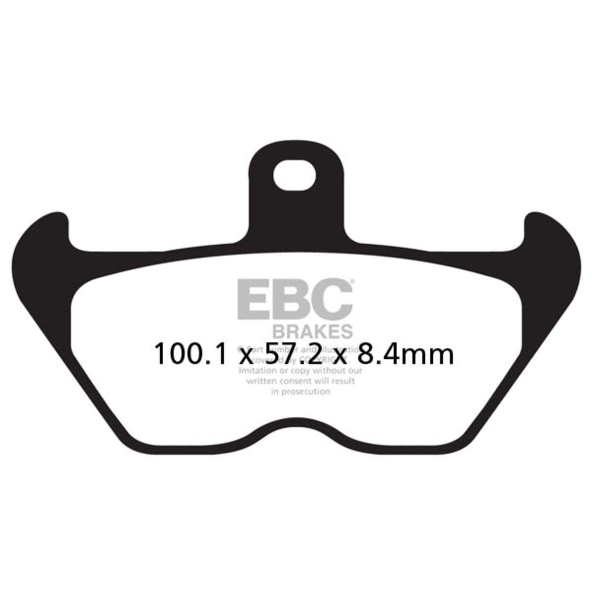 EBC organiske bremseklodser