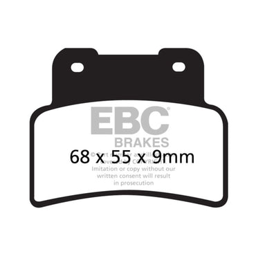 EBC Double-H sinterede bremseklodser