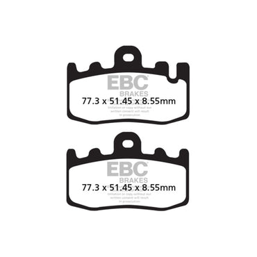 EBC Double-H sinterbremseklodser