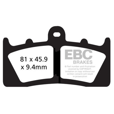 EBC Double-H sinterbremseklodser