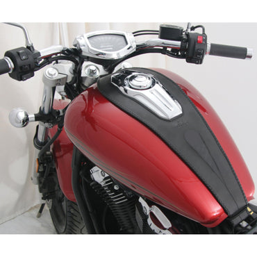 Mustang tankbeskytter, ensfarvet sort