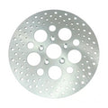 Drilled rear brake rotor 11.5". Stainless steel Item No: 514715