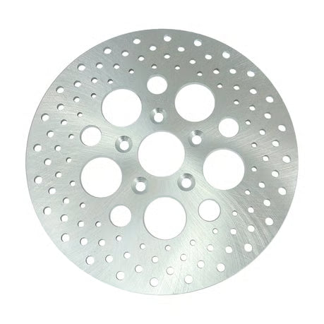 Drilled rear brake rotor 11.5". Stainless steel Item No: 514715