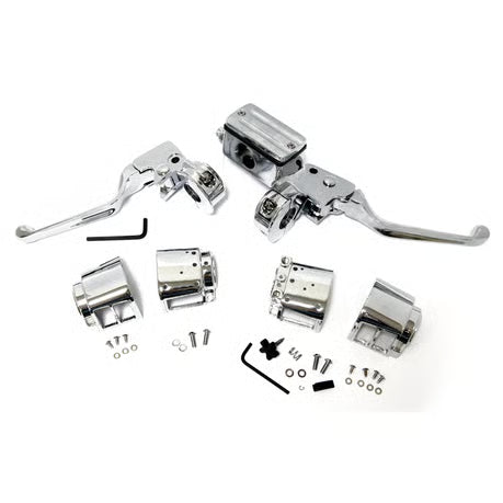 Chrome h.bar control kit, 5/8" bore Item No: 900530