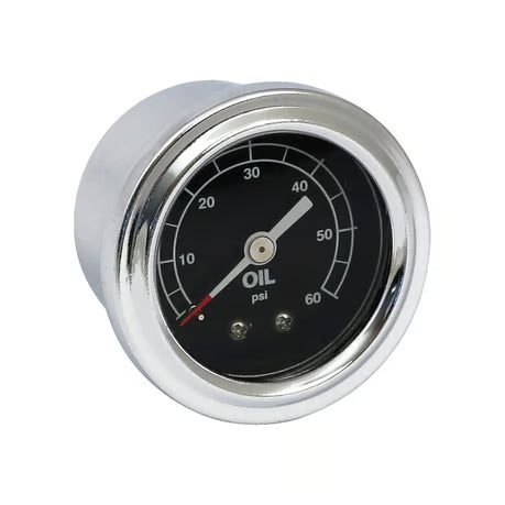 Oil pressure gauge, liquid filled. 0-60 PSI Item No: 900535