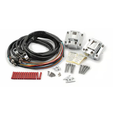 Handlebar switch housing kit. Chrome Item No: 900901