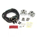 Handlebar switch housing kit. Chrome/black Item No: 900903