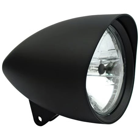 Smoothie 5-3/4" headlamp with round visor. Black Item No: 900952