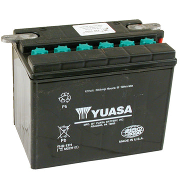 Yuasa YHD-12 12V blybatteri 28Ah