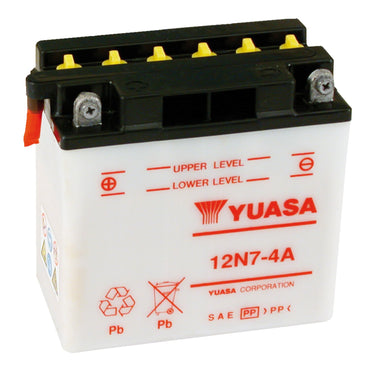 Yuasa 12V blybatteri 7 Ah – 12N7-4A