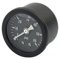 Marshall oil pressure gauge, 0-60 PSI. Black housing Item No: 901124
