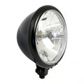 Bates style 5-3/4" prismic H4 headlamp. Black Item No: 901536