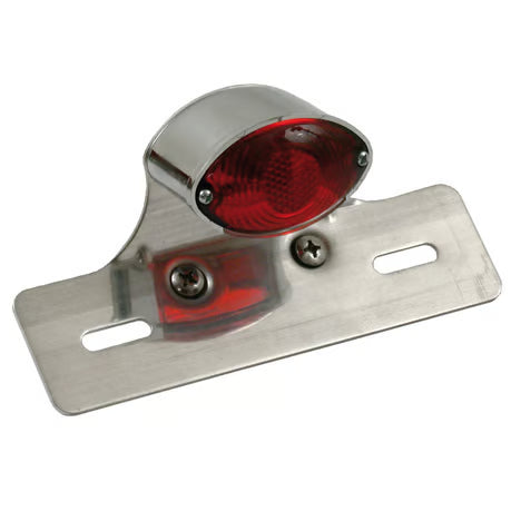 Mini catye taillight. Chrome. Aluminum bracket Item No: 901858