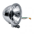 Bates style 4-1/2" 35/35w headlamp. Chrome Item No: 901886