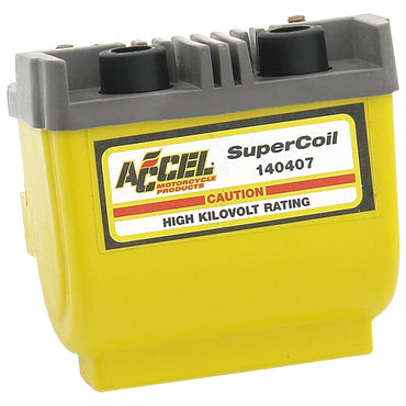 Accel HEI Super tændspole 12 V / 2,3 ohm, gul