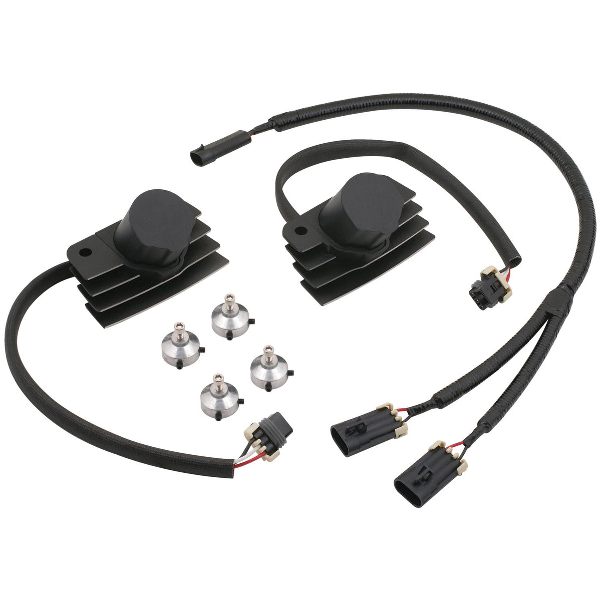 Accel Stealth COP Super Coil Kit, lang, sort