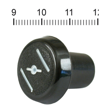 Motion Pro chokerknop, sort, 8/32-gevind