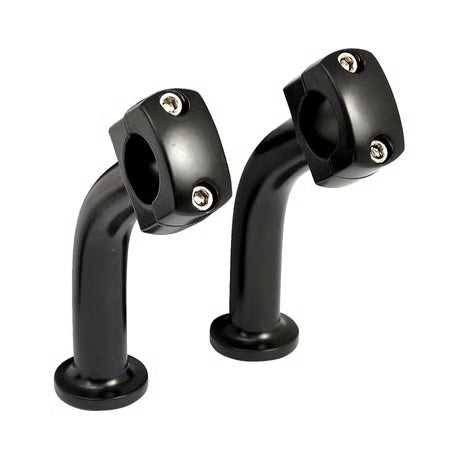 Domed Pullback riser set. 5" rise. Black Item No: 904389