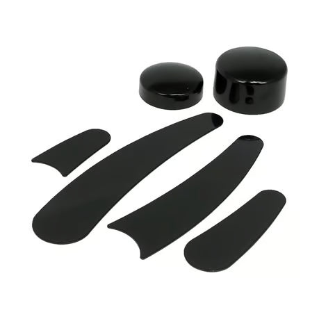 Frame inserts rear & swingarm pivot bolt covers Item No: 904461