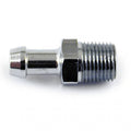 Oil line fitting, straight. 1/8 NPT to 3/16". Chrome Item No: 904556