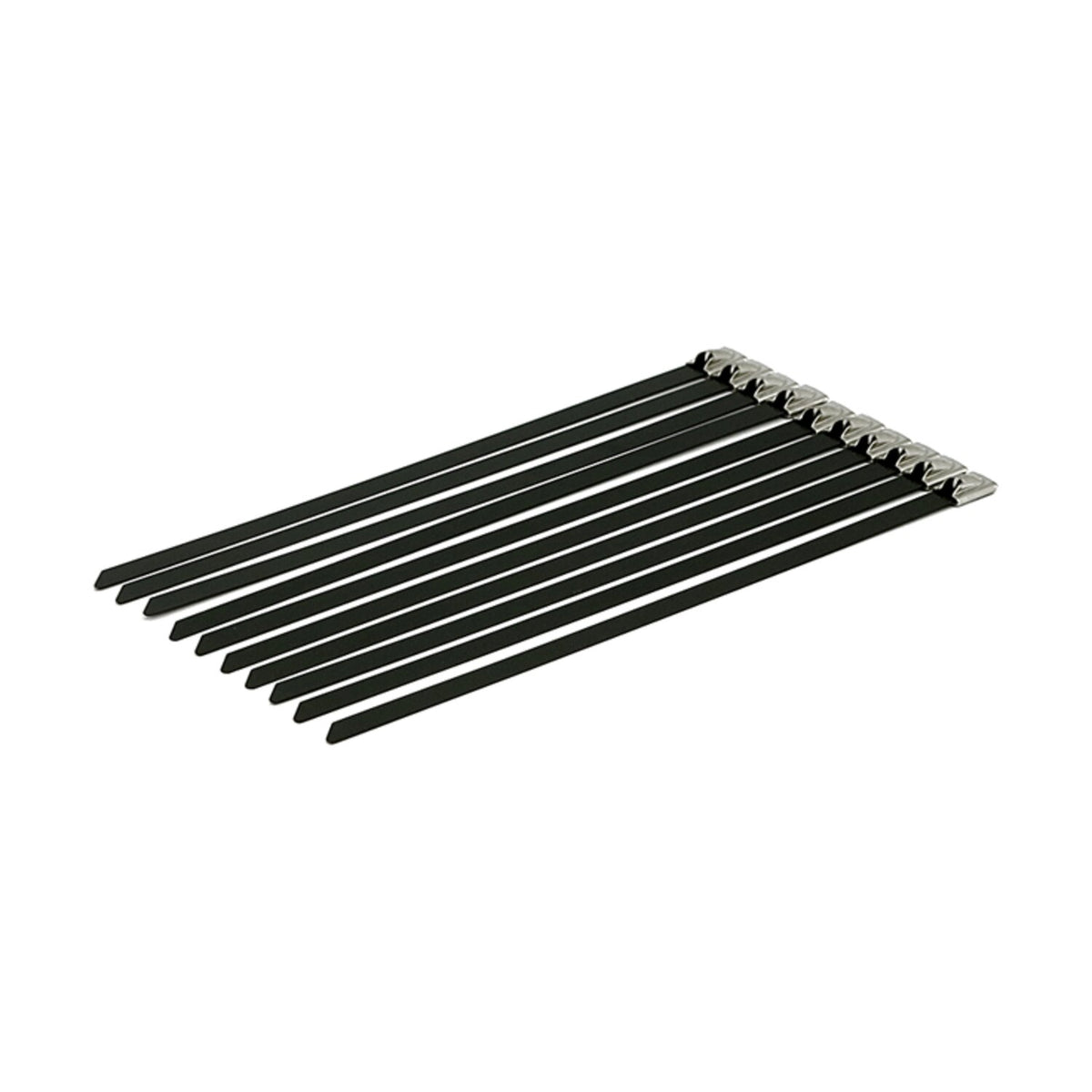 MCS sorte kabelbindere i rustfrit stål, 8"