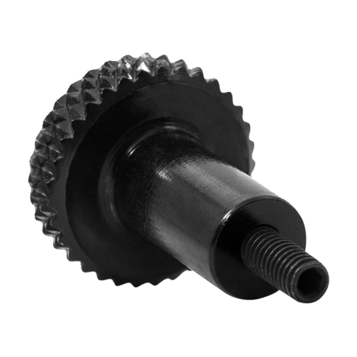 Motone chokerknap, riflet, sort