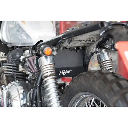 Motone Airbox Eliminator Kit med batteriboks, sort