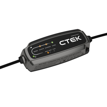 CTEK CT5 Powersport batterilader med UK-stik