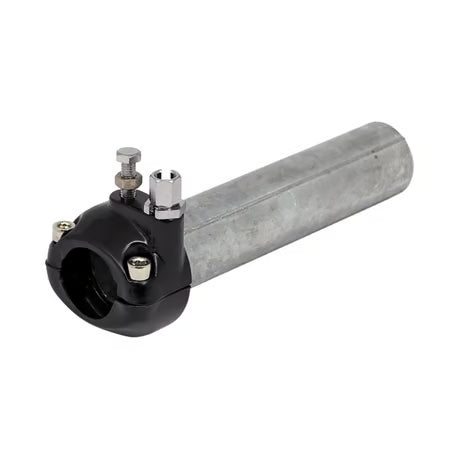 Universal metal throttle grip 1" handlebars, black Item No: 906124