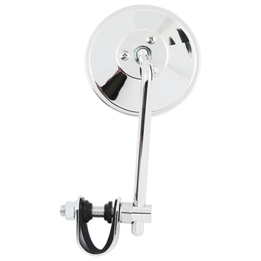 MCS rundt spejl til styr, 4" hoved og 5" stang