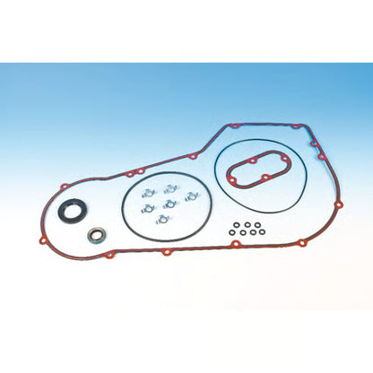 James Gaskets Inner & Outer Foamet Primærsæt (Med Silikonekant) – Det Ultimative Genanvendelige Tætningssæt til Harley-Davidson Softail & Dyna Evolution (1989-1993)