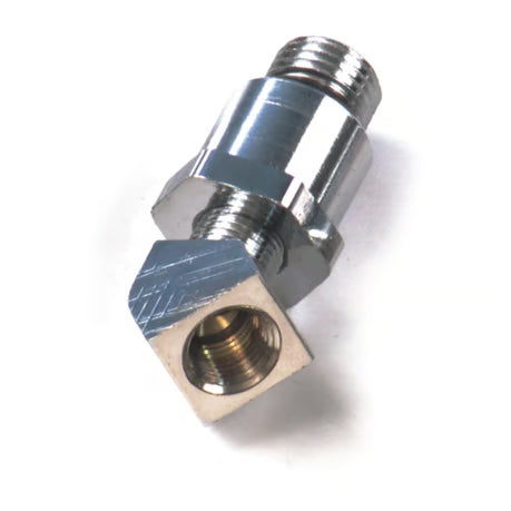 Fitting kit, oil gauge. Chrome Item No: 908175