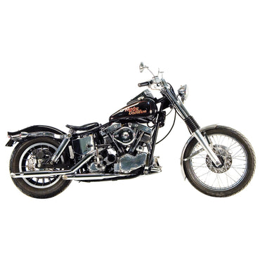 Paughco Shorty udstødning 38" – krom