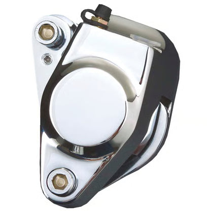Forkromet venstre forbremsekaliber til Harley Evolution og Sportster - varenr 910841