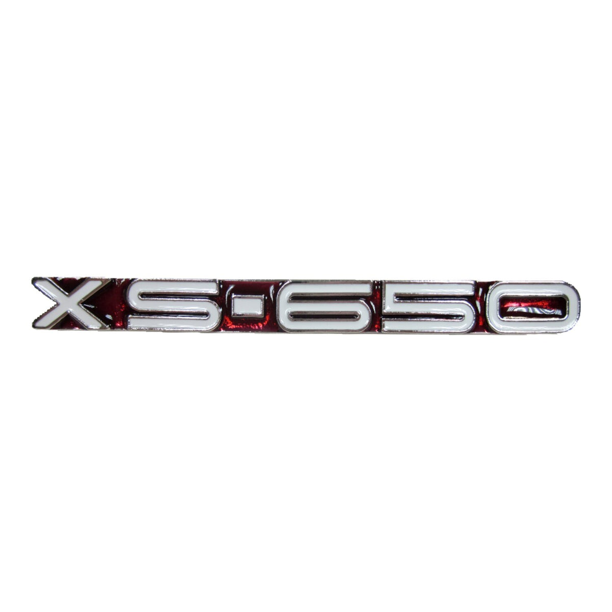 MCS Yamaha-emblem til sidedæksel, rød