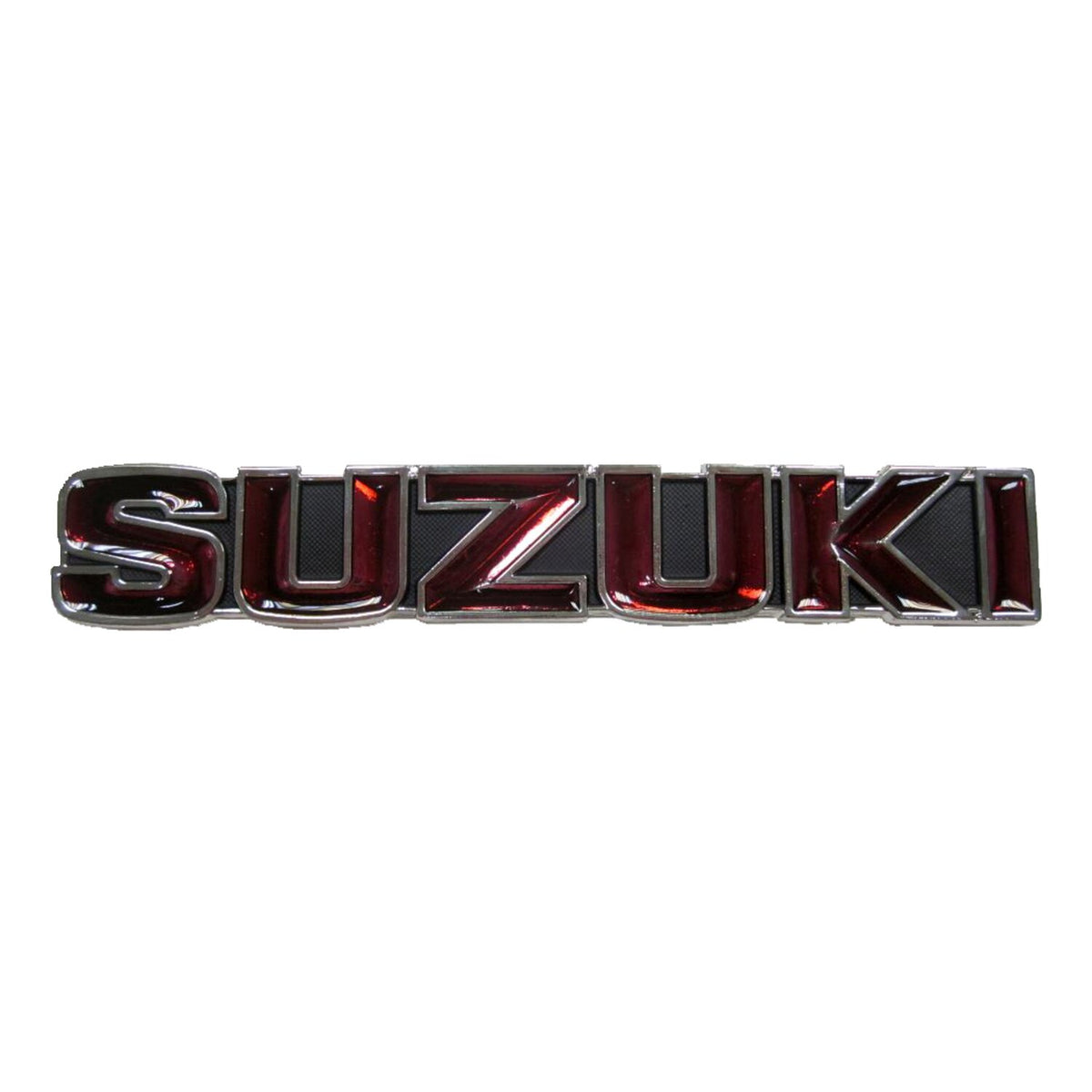Suzuki-tankemblem, sort/rød – MCS 913274