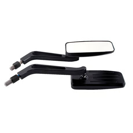 Black action mirror set. Blue tinted glass Item No: 913896
