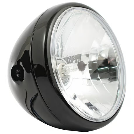 Reno 7" H4 headlamp. no halo ring. Black Item No: 913995