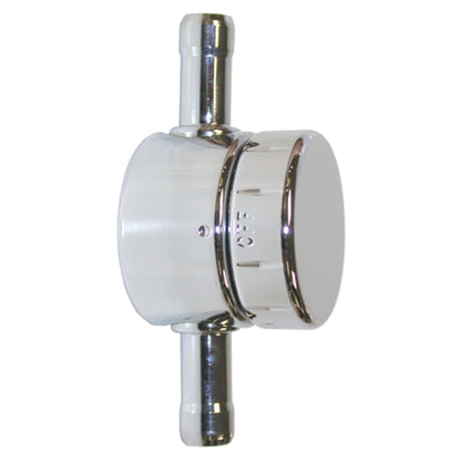 Pingel inline-brændstofhane, forkromet