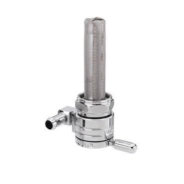 Golan Products Click-Slick brændstofhane 22 mm, krom