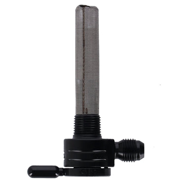 Golan Click-Slick brændstofhane 3/8 NPT, sortoxid