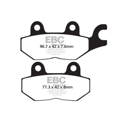 EBC V-Pads semi-sintrede bremseklodser