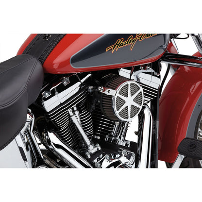 Cobra Naked luftfilterkit – Spoke, krom